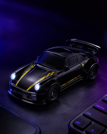 Black & Yellow — Porsche 911