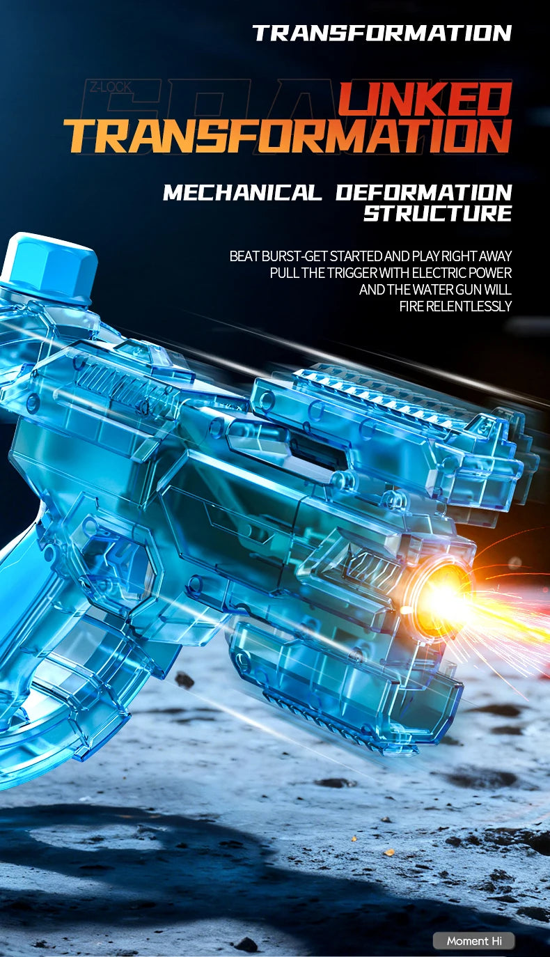 Electric Water Gun - MINI BLUE