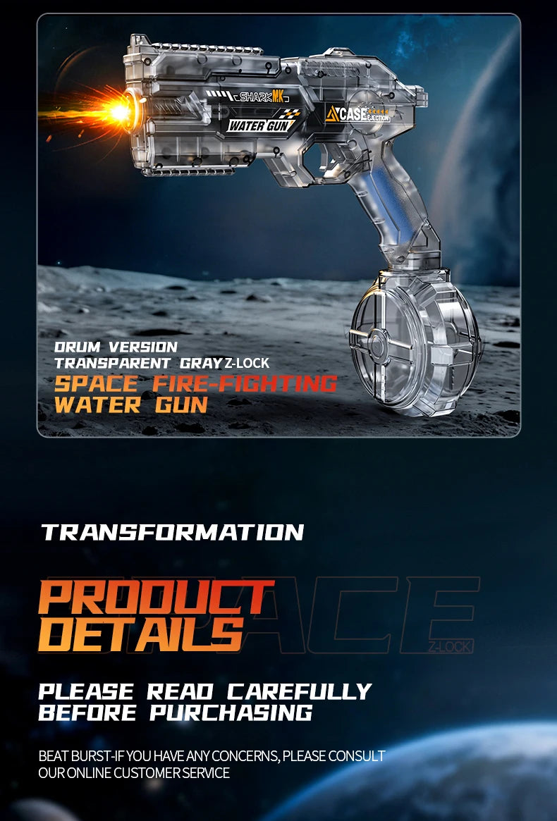 Electric Water Gun - MINI BLUE